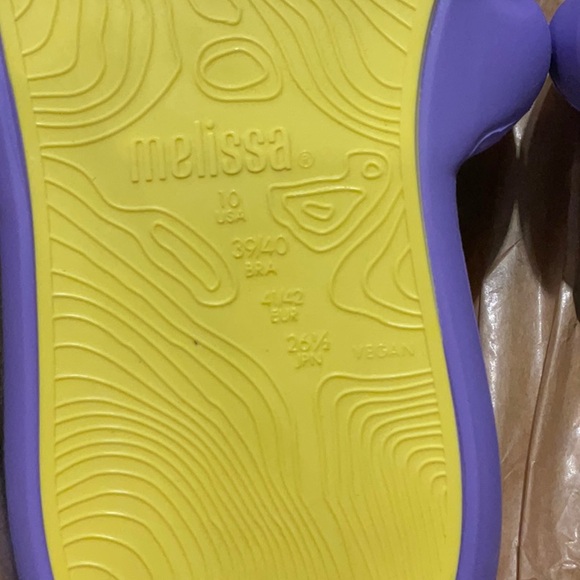 Melissa Purple Women's Sandals - Picture 4 of 4
